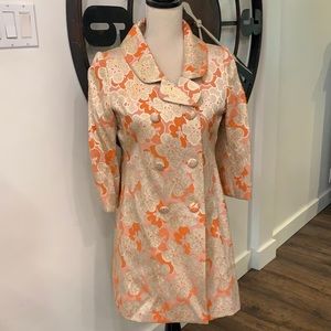 Vintage inspired 3/4 sleeves jacket